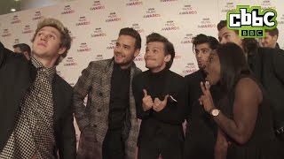 One Direction Interview at BBC Music Awards  CBBC Newsround [upl. by Clint364]