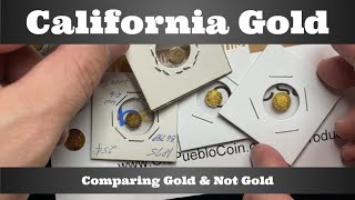 California Fractional Gold  Comparing Real Gold amp Not Gold Tokens [upl. by Yazbak778]