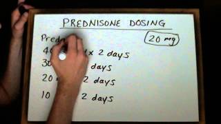 Community Pharmacy Prescriptions II Prednisone Dosing [upl. by Boles]