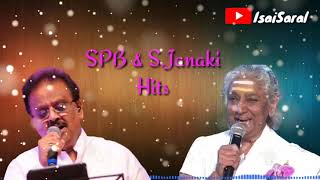 SPB S JANAKI HITS Collection  Mit Night SongsTamil Stage Songs  IsaiSaral [upl. by Ainar]