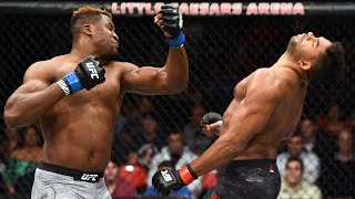 Francis Ngannous Stunning KO of Alistair Overeem  UFC 218 2017  On This Day [upl. by Yenalem]