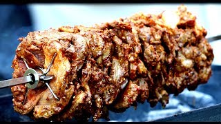 Gyros Recipe  Barbecue Recipe  How to make Gyros  Greek Gyro Rotisserie BBQ [upl. by Ayamahs]