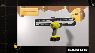 How To Install Your SANUS VLL5 TV Mount [upl. by Rodrigo434]