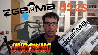 ZGEMMA H5 2S PLUS  Unboxing e Primo Avvio [upl. by Anada]