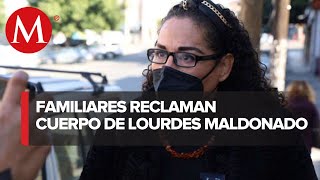 Lourdes Maldonado será velada y sepultada en Tijuana [upl. by Finny]