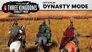 Total War THREE KINGDOMS  Dynasty Mode Lets Play [upl. by Aikahs]