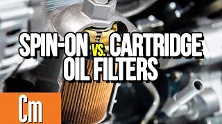 Spinon vs CartridgeStyle Oil Filters  Talking Parts [upl. by Dabbs]