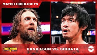 Bryan Danielson and Shibata Have an Epic Battle CLIP  AEW Collision  TNT [upl. by Gabriellia]