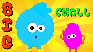 Opposite Song Cartoon Video and Fun Learning Video for Kids [upl. by Ahras]