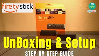 Unboxing amp Setup of Amazon Fire TV Stick 4KHD Complete Guide [upl. by Ymer]