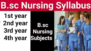 Bsc Nursing Syllabus 2021Complete Syllabus of Bsc Nursing Bsc Nursing Subjects [upl. by Gnehs]