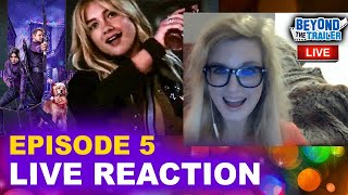 Hawkeye Episode 5 REACTION  Yelena Black Widow [upl. by Selimah]