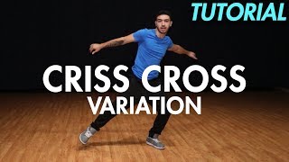 How to do the Criss Cross Hip Hop Dance Moves Tutorial  MihranTV [upl. by Ahsinrev]