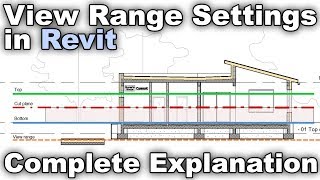 View Range Settings in Revit Tutorial [upl. by Amekahs325]