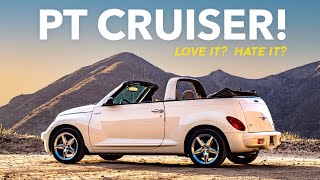 Love It or Hate It Chrysler PT Cruiser Convertible GT Review amp History [upl. by Larrad]