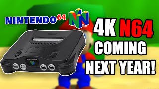 A New 4K N64 Console Is On The Way… [upl. by Wentworth118]