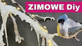 🎄 DIY ŚWIĄTECZNE GAŁĘZIE W WOSKU W WAZONIE  ORYGINALNA DEKORACJA NA ŚWIĘTA BOŻEGO NARODZENIA [upl. by Eneres]