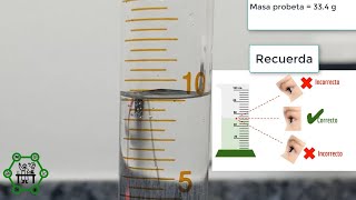 Cómo Medir Líquidos en una Probeta [upl. by Nananne]