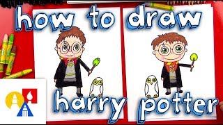 How to Draw HARRY POTTER Harry Potter Movie Series  Narrated Easy StepbyStep Tutorial [upl. by Jaret]