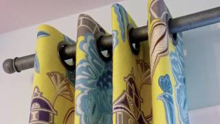 How to Make a Grommet Curtain [upl. by Mendy]