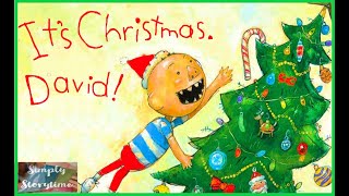 ITS CHRISTMAS DAVID by David Shannon  Read Aloud [upl. by Nallek]