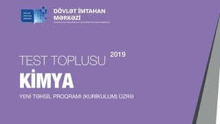 Kimya yeni test toplusu 2019 CAVABLAR 2ci hissə  HD [upl. by Jarnagin]