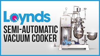 Loynds Semi Automatic Candy Vacuum Cooker [upl. by Aicemat632]