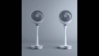 AIRMATE Air Circulating Fan Strong Wind 32 Speed with Remote Control Indoor Vertical Turbo Fan [upl. by Cilla393]