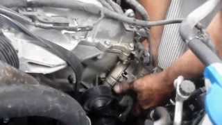 Kia Sedona Replacing Alternator [upl. by Fidelia]