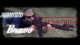 B5 Systems SOPMOD Bravo AR15 Stock Review HD [upl. by Nofets581]