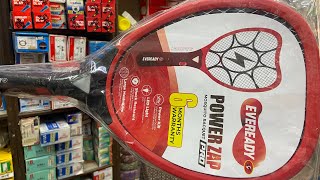 Eveready Power Zap Mosquito Racquet PRO✅6Months Warranty Ke Sath Aapko Diya Jayega Matr400₹ Me✅ [upl. by Lightfoot]