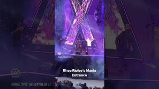 Rhea Ripley’s WrestleMania 40 entrance with Motionless in White [upl. by Introc]