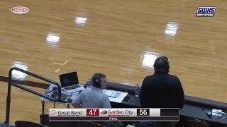 Garden City High School Boys Basketball vs Great Bend High School [upl. by Nomzzaj]