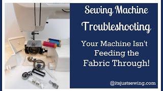 Troubleshooting Quick Snip Fabric Not Feeding Through Machine [upl. by Urban]