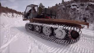 Snow Cat Mountain Rescue Off Road Recovery 2011 Jeep Wrangler [upl. by Alyled]