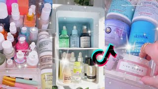 organizing makeup and skincare  Best Aesthetic tiktok compilation 🎯🎯 [upl. by Lemmueu203]