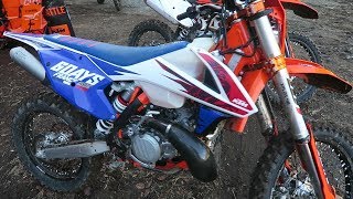 2018 KTM 250 EXC TPI Sixdays amp 250 EXCF Test Rides [upl. by Jocelyn192]