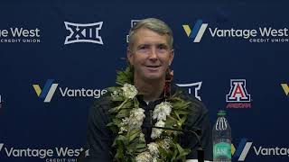 Arizona Football Postgame Press Conference [upl. by Pryor]