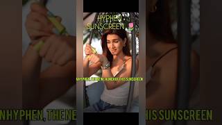 My honest review of HYPHEN🧴SUNSCREEN hyphen trending skincare [upl. by Adyeren]