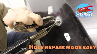 Hole repair without welding [upl. by Cooper]