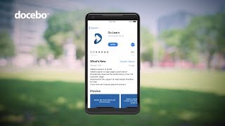 Learn OnTheGo with Docebos Mobile Learning App [upl. by Ahsaeym]