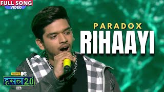 Rihaayi PARADOX LYRICS [upl. by Yecnay]