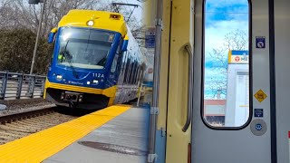 Metro Transit  Bombardier LF70 Flexity Swift Ride  VA Medical Center to MSP Terminal 1 Lindbergh [upl. by Bergerac593]