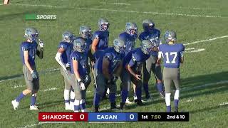 Eagan High School Football vs Shakopee [upl. by Kaazi]