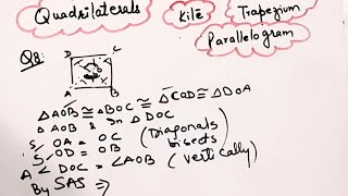 Prove that the Diagonals of a square divide it into four congruent triangles I brainosolutions [upl. by Blossom]