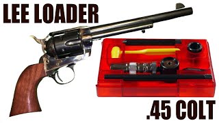 Lee Loader Review 45 Colt [upl. by Timofei]