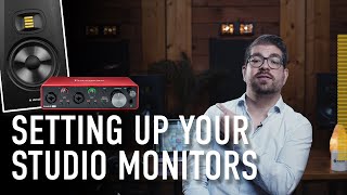 How to Setup Your Studio Monitors With an Audio Interface  ADAM Audio [upl. by Hazel]