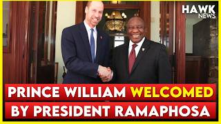 ‘Last Handshake’ Prince William Welcomed by South African President in Cape Town [upl. by Amadeus]