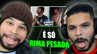 AS INCRÍVEIS RIMAS DO DUDU em 2019  RimasCompilation [upl. by Ennaisoj775]