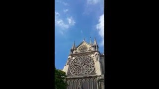 96  LA Couronne D Épines DE Jésus DANS NOTRE DAME DE PARIS tous les premiers vendredis du mois 15h [upl. by Atnohs783]